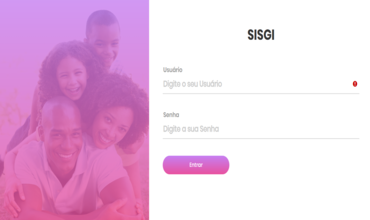 Sisgi - Tela de Login